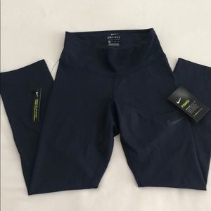 💥(NWT) Nike Power DRI FIT Crop Pants (Navy)